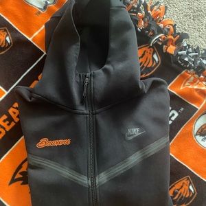 Oregon State Beavers Women's Full Zip Fleece Sweatshirt Jacket Size XL